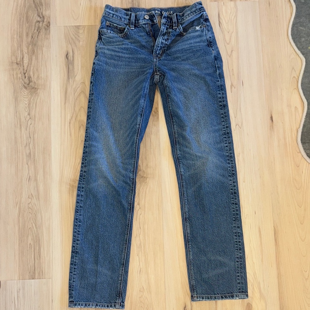 American Eagle Low Rise Baggy- Size 0